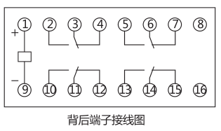 BS-30時間繼電器內(nèi)部接線及外引接線圖片 BS-30時間繼電器內(nèi)部接線及外引接線圖片
