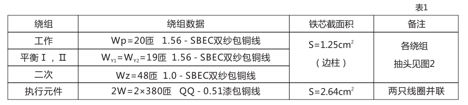 繼電器的繞組數(shù)據(jù) 繼電器的繞組數(shù)據(jù)